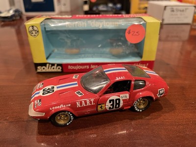 Miniature Solido 1/43 Ferrari 365 GTB/4 Daytona - Métal - Fabriqué En France - Occasion