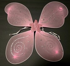 4 Pair of Fairy Wings. different colors. Slightly used.