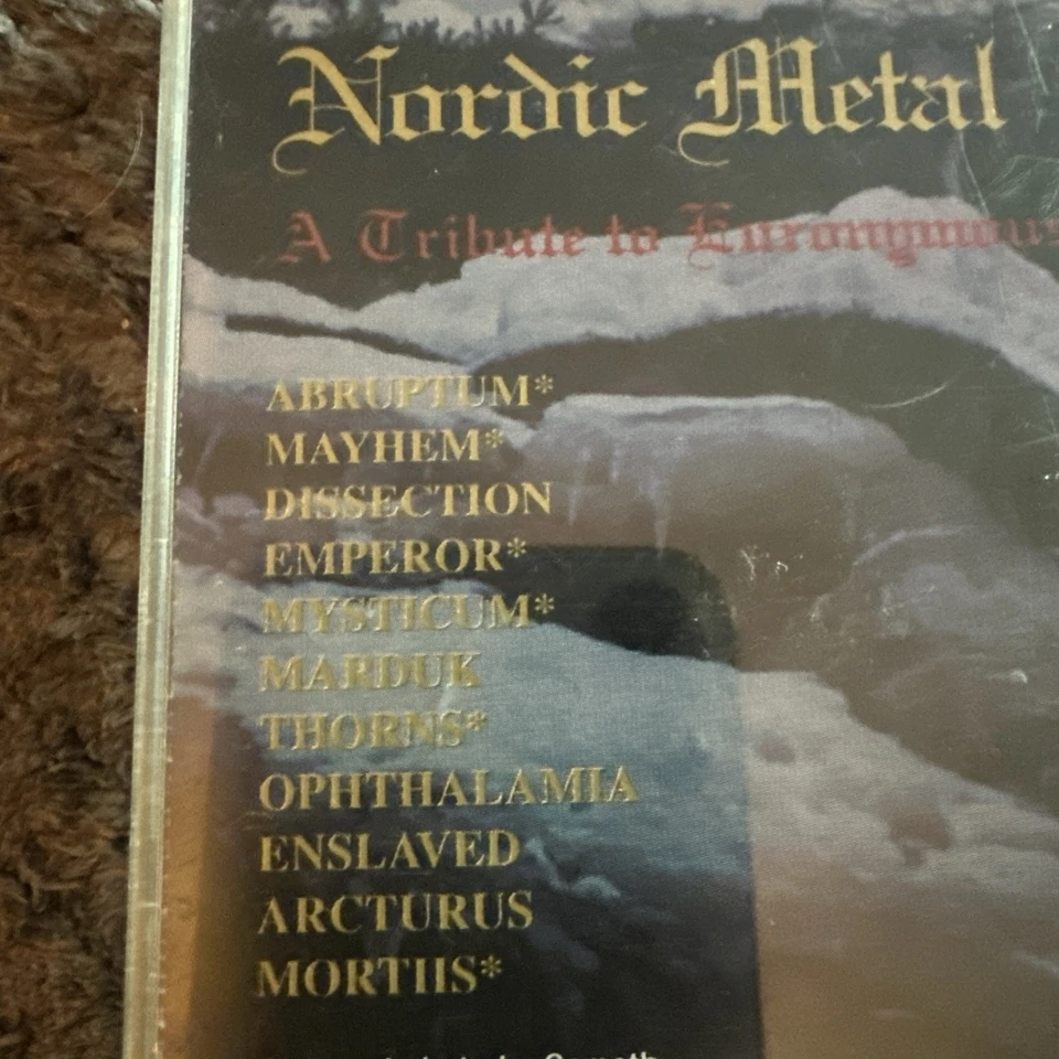 Nordic Metal A Tribute To Euronymous CD ORIG. 1995 Necropolis NR009 Mayhem OOP! - Image 4 of 4
