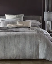 Hotel Collection Quartzite King Duvet Cover Gray $550