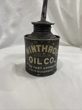 Vintage Winthrop Oil Can 
