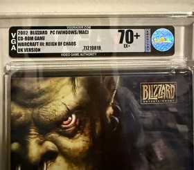 Warcraft III: Reign of Chaos VGA Graded New Sealed