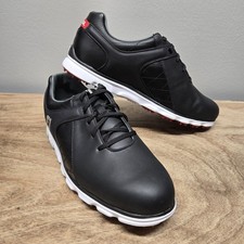 Footjoy Pro/SL Golf Shoes Men 11 W Black Red Spikeless Waterproof NEW In Box