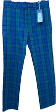 Vineyard Vines Breaker Pants Chinos Boys Charleston Plaid 18 30x30 NWT Preppy