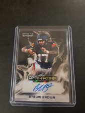 Marketplace image: 2026 Leaf Byrum Brown Bring the Smoke Auto 1/1 Vinyl Superfractor Auburn Tigers
