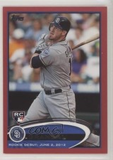 2012 Topps Update Rookie Debut Target Red Yasmani Grandal #US209 5x3