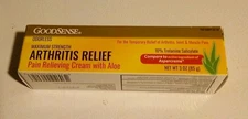 GoodSense Arthritis Relief Cream with Aloe 3oz - New