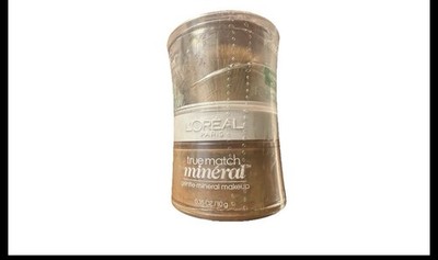 L'Oreal Paris True Match Loose Powder   Mineral Foundation, C7 Nut Brown Sealed 