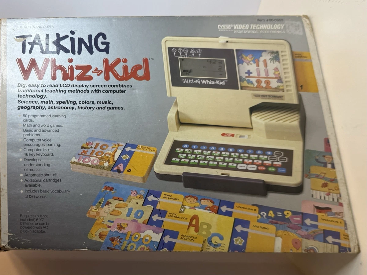 未使用 PANAKIDS トーキングウィズキッド 英語版 知育玩具 Whiz Kid Electronic Learning Systems for sale - eBay