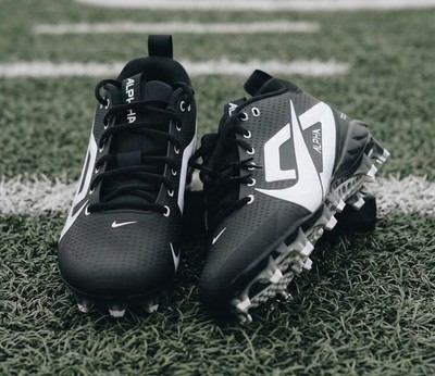 NIKE ALPHA MENACE 4 VARSITY TB P FOOTBALL CLEATS NEW IN BOX SIZE