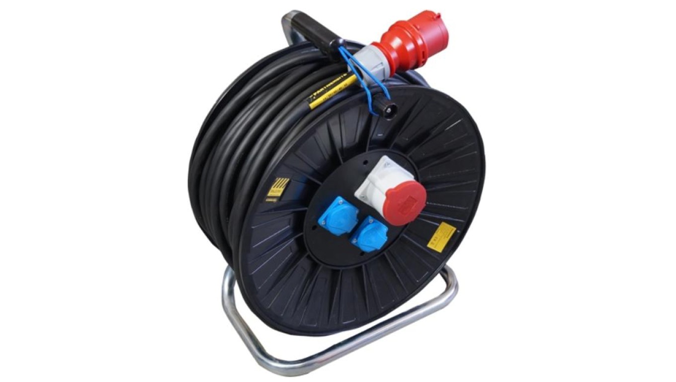 Construction Power Extension on Drum H07RN-F 5x2.5mm² 17302