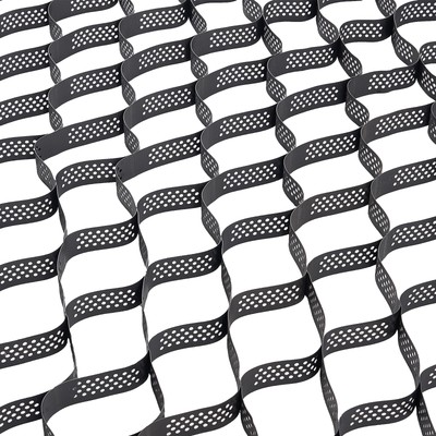 Ground Grid 3-Inch Depth Geocell Grid 17.06x8.86 FT / 5200x2700 mm for Gravel