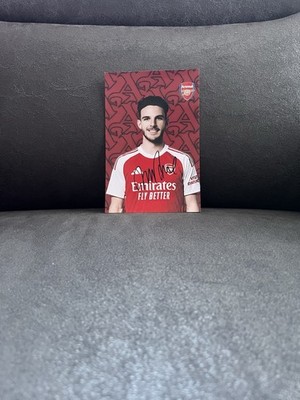 Declan RICE x FC Arsenal London - Repro Autogramm 10.5x14.8 25/26