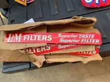 L&M FILTERS CIGARETTE STRIP SIGN SHELF STRIP NOS 19-2/3 X 2-1/4