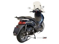 Mivv Urban Auspuffterminal Inox Gilera Nexus 500 2009 2010 2011 2012