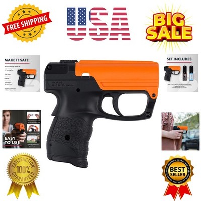 Aim and Fire Pepper Gel with Trigger and Grip Deployment System, 15-Foot 4.5-...