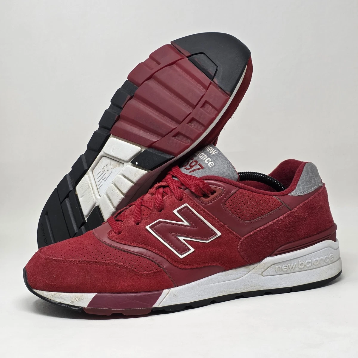 NewBalanceニューバランス レッド 597 シューズ スニーカー 265mm 靴 