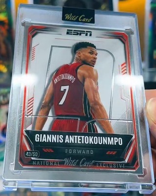 2026 ESPN Wild Card National Exclusive Giannis Antetokounmpo 43 Of 50