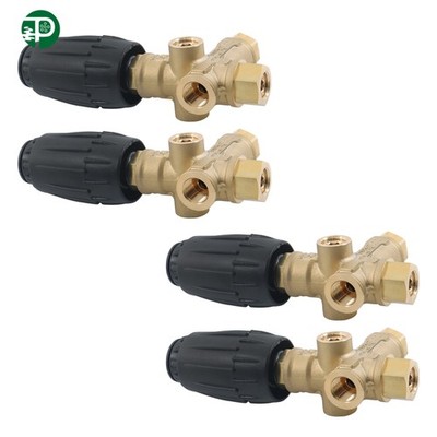 4 × Unloader Valve VRT3-310 8GPM 3/8'' FNPT 4350PSI Pressure Washer Pump