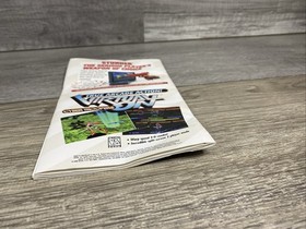 Virtua Cop 2 II Sega Saturn Game Instruction Manual Only registration card