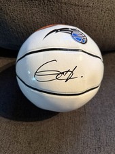 GRANT HILL SIGNED MAGIC BASKETBALL JSA COA AUTOGRAPHED