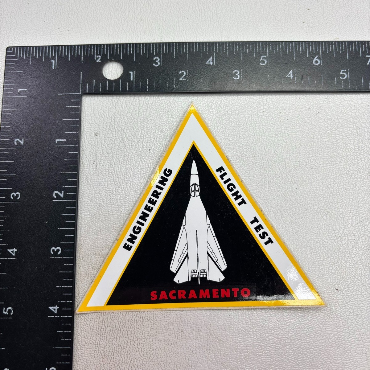 US Air Force SACRAMENTO ENGINEERING FLIGHT TEST Sticker Decal