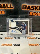 2022 Immaculate Alec Pierce Numbers Rookie Patch Auto RC #/14
