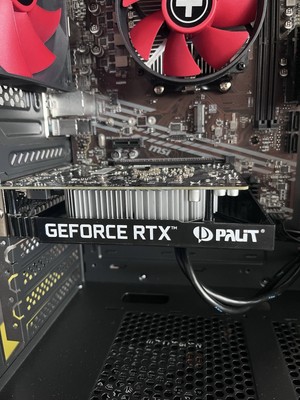 Grafikkarte GeForce RTX3050 8GB StormX Palit