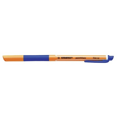 STABILO pointVisco Gelschreiber orange 0,5 mm, Schreibfarbe: blau, 10 St.
