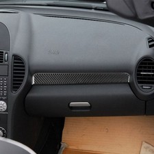3x Auto Kohlefaser Co-Pilot Streifen Trim für Mercedes Benz SLK R171 2004-2010