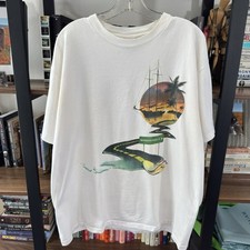Vintage Jimmy Buffet Margaritaville T-Shirt XL Single Stitch 90s USA 2 Sided