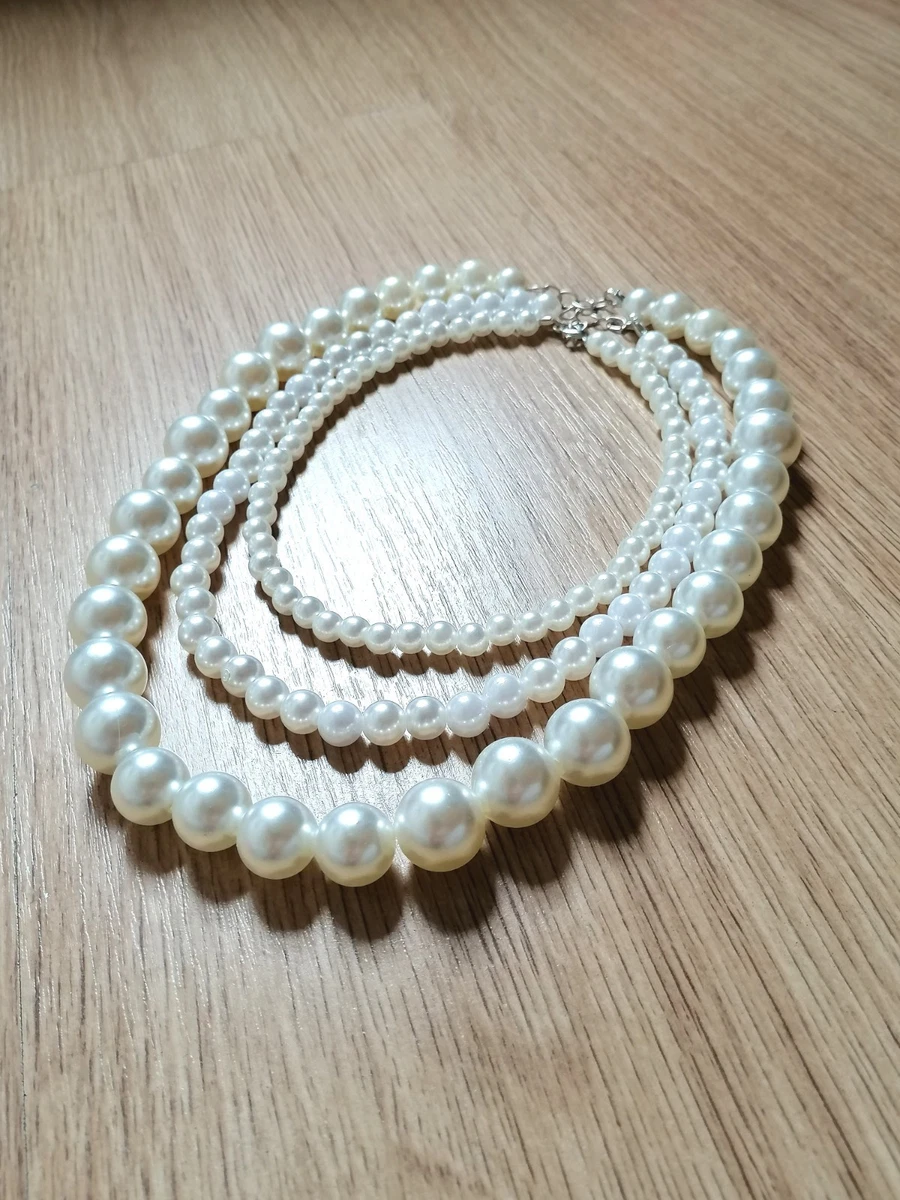 Collana Girocollo In Perle Di Conchiglia Boho - Elegante Bigiotteria Bianca Per Donna, Regolabile - 4