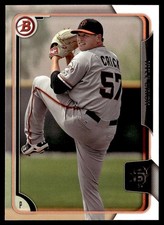 2015 Bowman Draft Picks & Prospects Kyle Crick San Francisco Giants #90