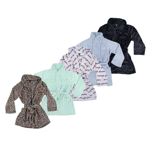 UNDERCOVER Abito Victoria's Secret salotto sonno soffice casa cappotto tasca cintura cravatta casual nuovo