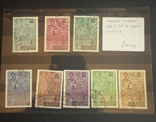 Maldive Islands Stamps Set 1965 Used 1 x Card