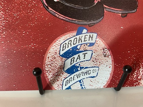 Broken Bat Brewing - San Diego Padres - Tony Gywnn - Letrero - 5,5 - Imagen 3 de 4