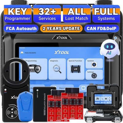 XTOOL X100PADS KC100 KS-1 Key Fob Programmer All System Diagnostic Tool Full Set