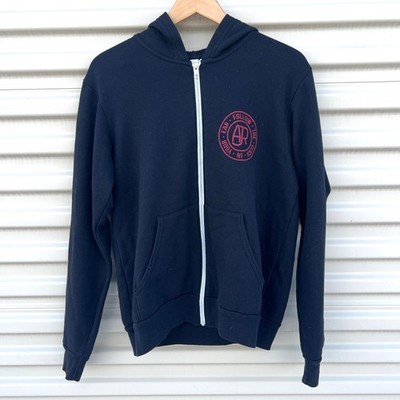 AJR Follow The Click In Your Ear Black Full Zip Tour Hoodie Hooded Sweatshirt M