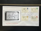 06/09/1988 GB Silk FDC: Edward Lear Centenary w/ Learmouth, Northumberland SHS
