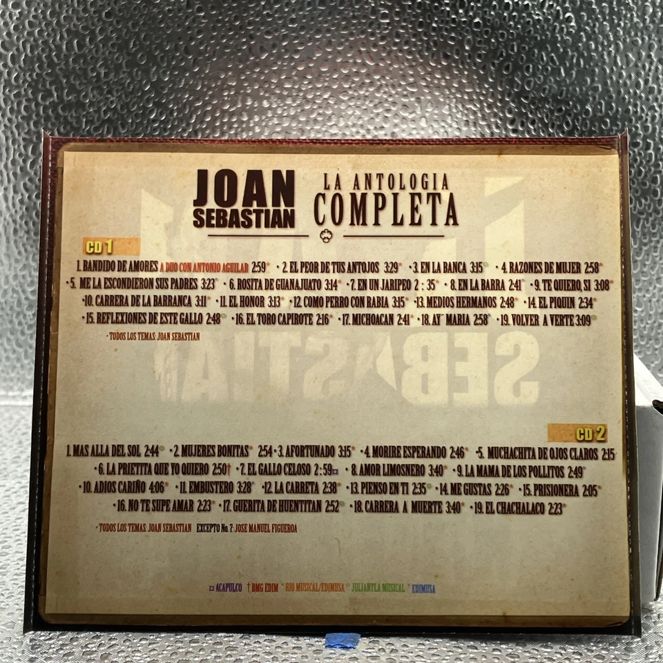 Joan Sebastian La Más Completa CD - Image 4 of 4