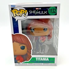 Funko POP! Television Marvel She-Hulk TITANIA #1132 with Box Protector