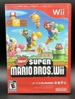 New ListingNew Super Mario Bros. Wii (Nintendo Wii - 2009) TESTED