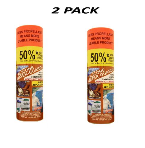 (2 PACK) V.I.P. Silicone Water-Guard Water Repellent, 13.13 Ounces.