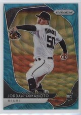 2020 Panini Prizm Tier II Teal Wave Prizm Jordan Yamamoto #116 xg7