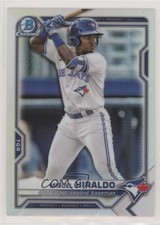 2021 Bowman Draft Chrome Refractor Miguel Hiraldo #BDC-98 0l0m
