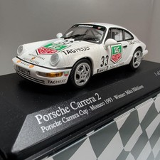 Minichamps 1/43 Porsche Carrera 2 Monaco 1993 M Hakkinen 964 Tag Heuer Beautiful