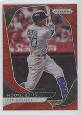 2020 Panini Prizm Tier II Red Wave Prizm 57/99 Mookie Betts #117 0w8