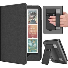 Stand Case for Kindle Paperwhite 12th / Kindle Colorsoft 2024, Black