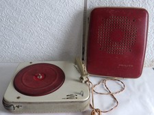 vintage. TOURNE-DISQUES  années 60  PHILIPS  Pour pièces