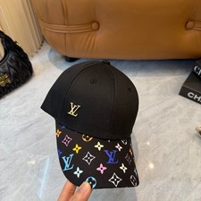 New Fashion Logo  Flower Print Baseball Cap Unisex Adjustable